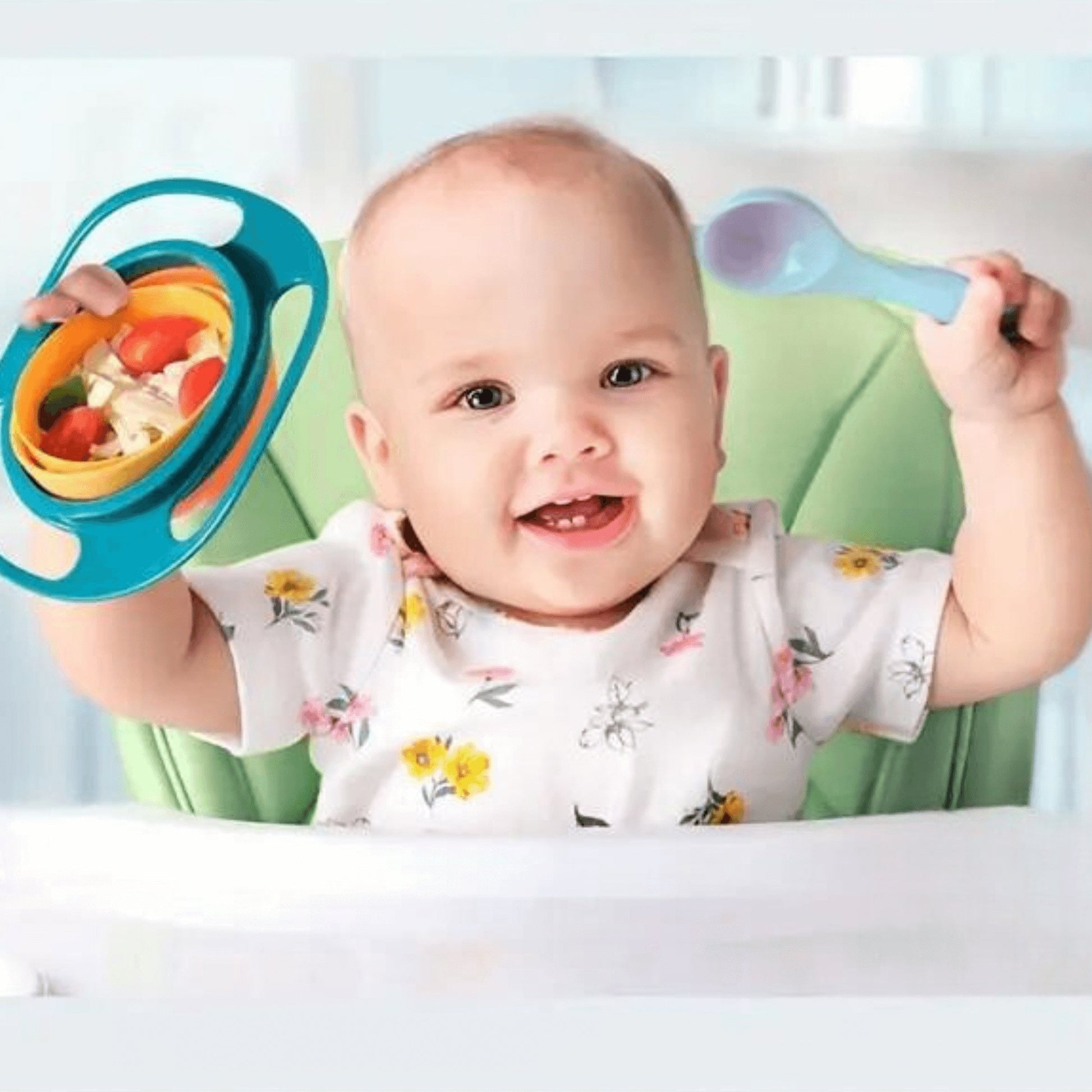 BOL ANTI - RENVERSEMENT | BABY GYRO BOWL ™ - Mini Aventurier