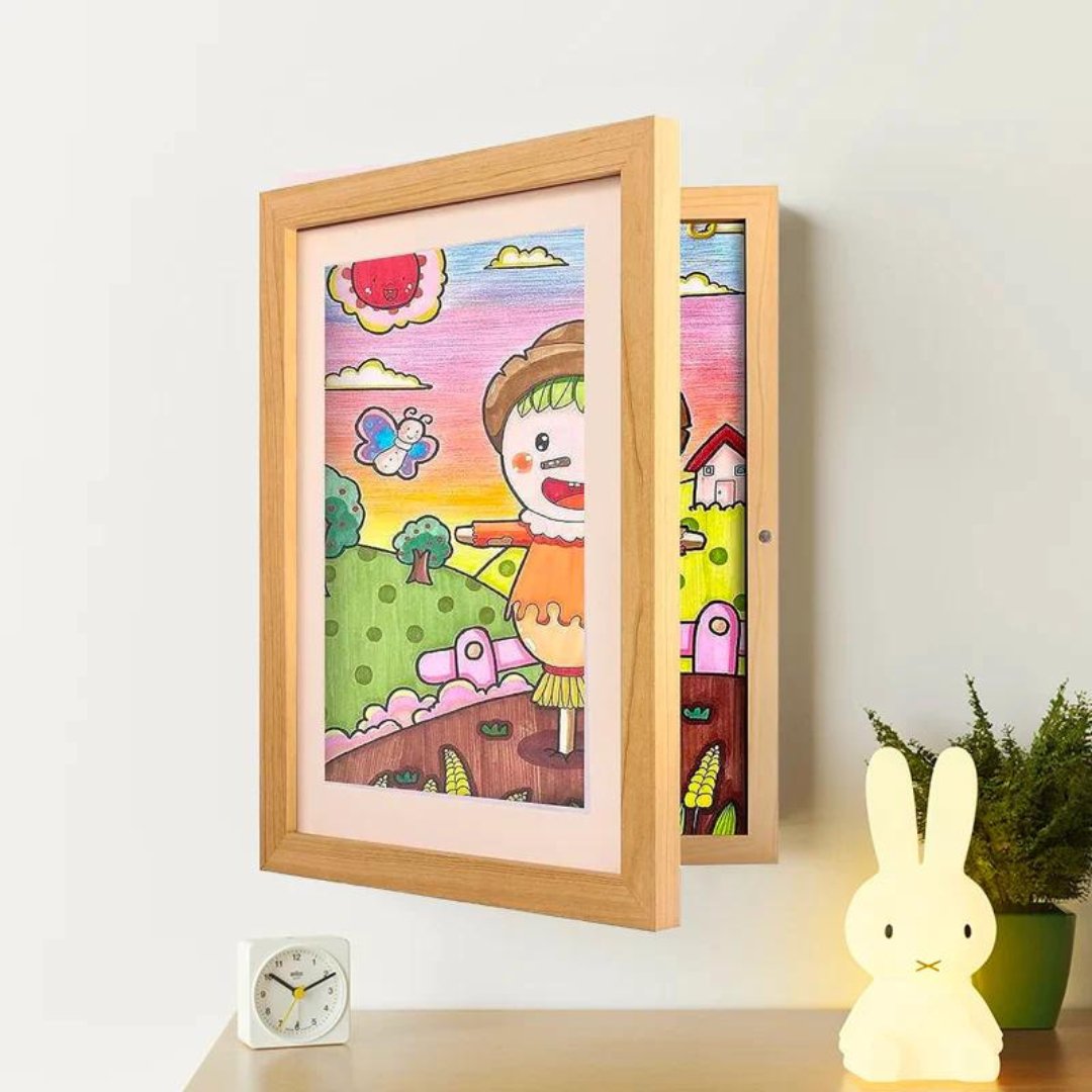 CADRE DESSIN ENFANT | MAGIC FRAME™ - Mini Aventurier